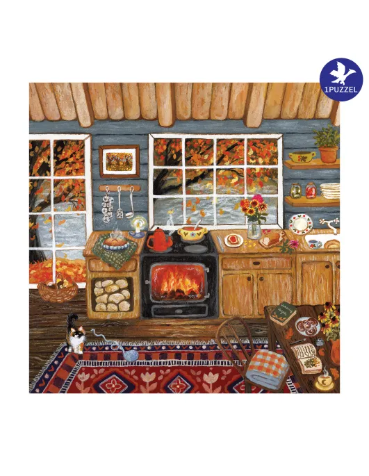 Cozy Autumn Kitchen