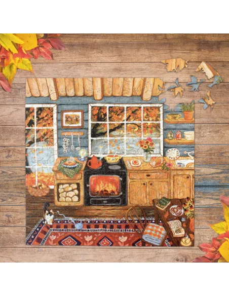 Cozy Autumn Kitchen