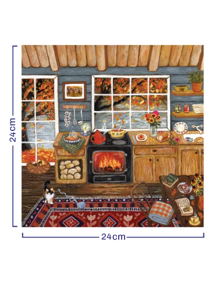 Cozy Autumn Kitchen