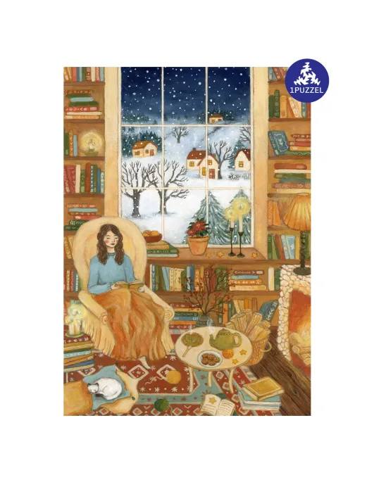 Winter tales by the fireplace