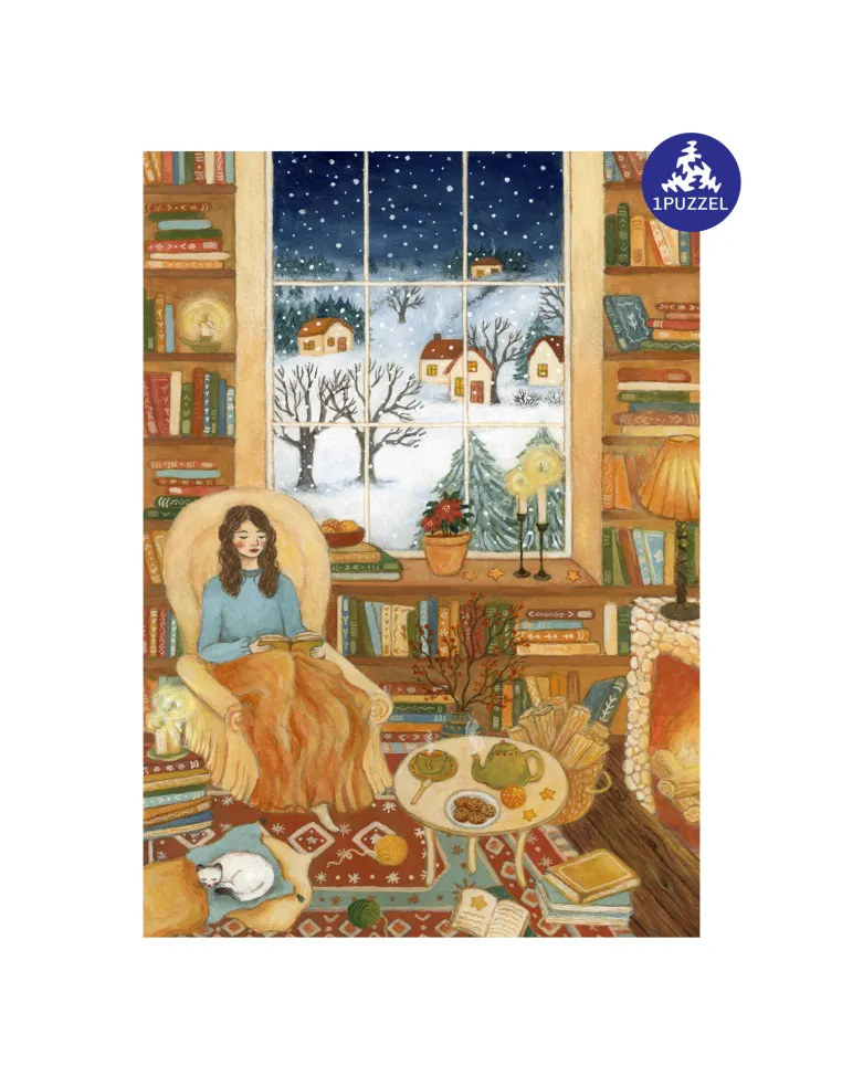 Winter tales by the fireplace