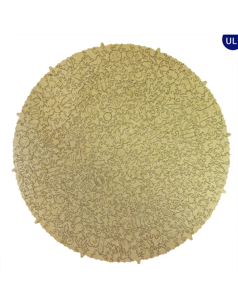 Mandala Znaki Zodiaku Drewniane...