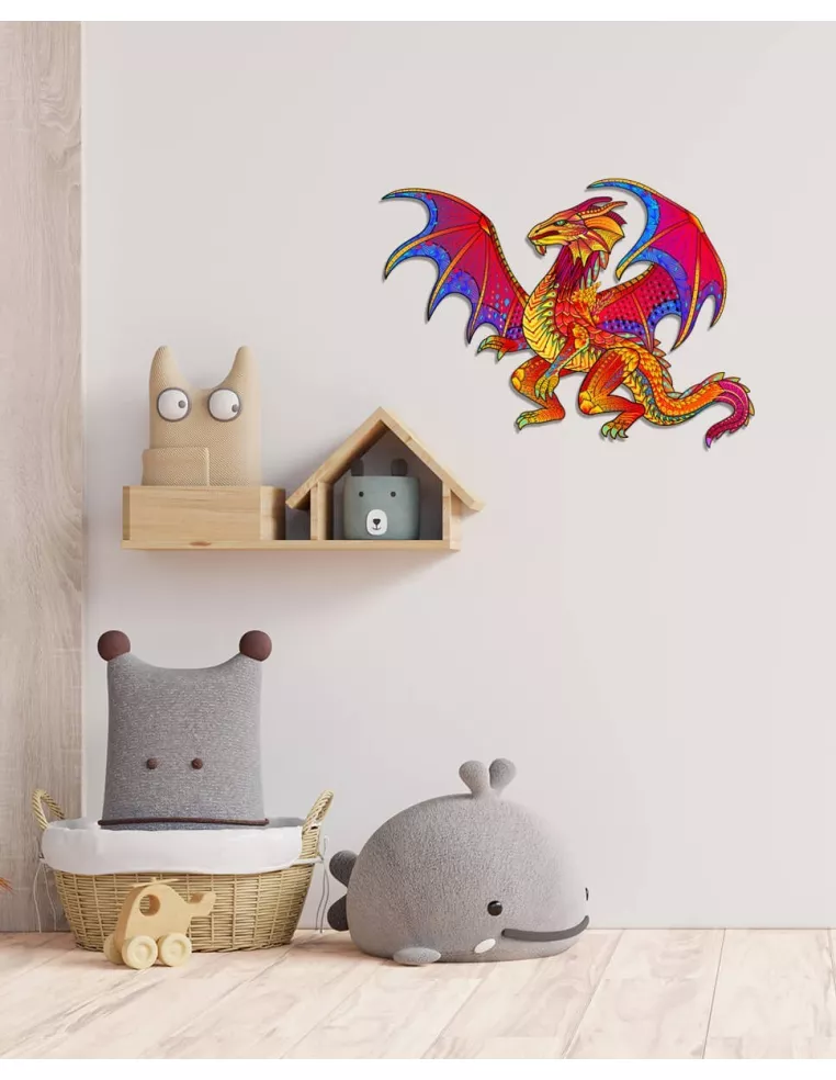 Dragon Wooden Puzzle Premium