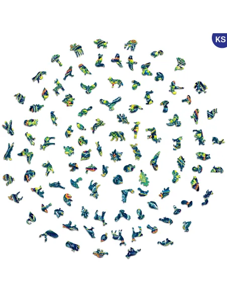 Mandala Tree of Life Wooden Puzzle Premium