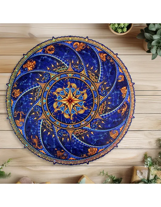 copy of Mandala Drzewo Życia Drewniane Puzzle Premium 2