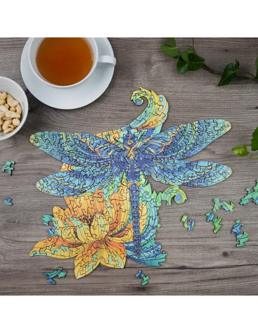 Dragonfly Wooden Puzzle Premium 2