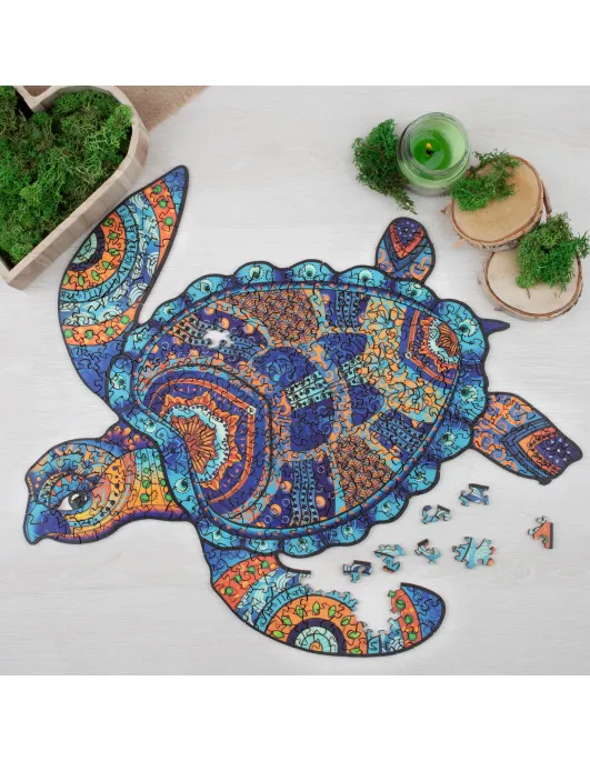 Turtle Wooden Puzzle Premium 2