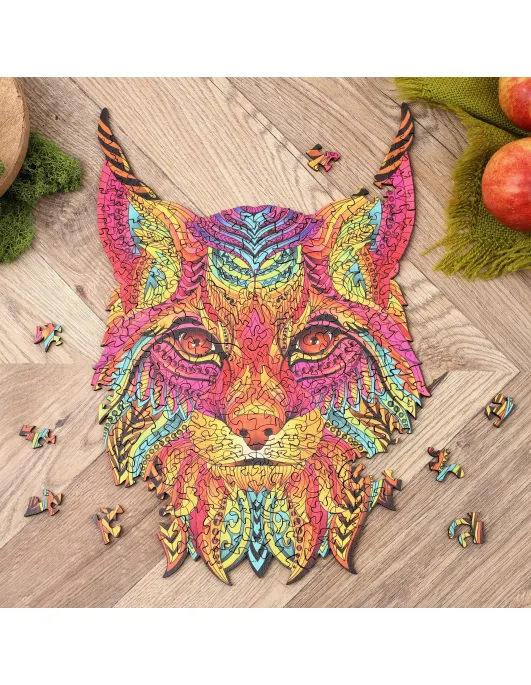 Ryś Drewniane Puzzle Premium 2