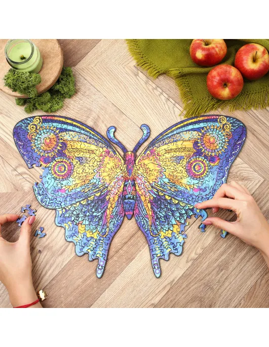 Motyl Drewniane Puzzle Premium 2