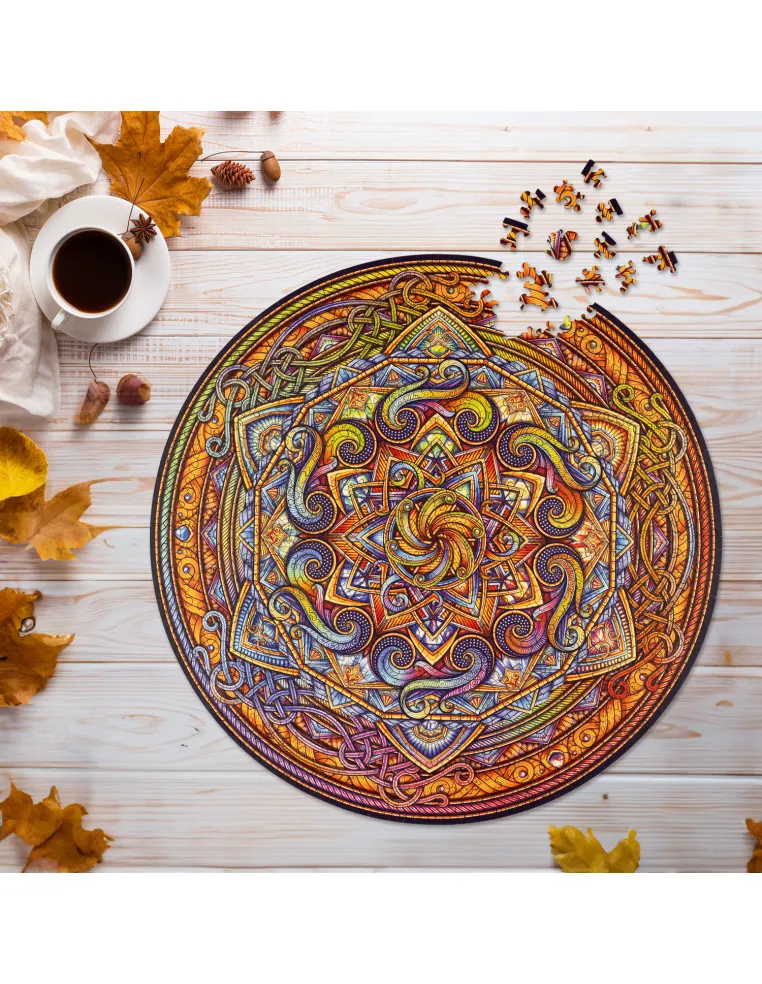 Mandala – Dokonalá harmonie – Dřevěné...