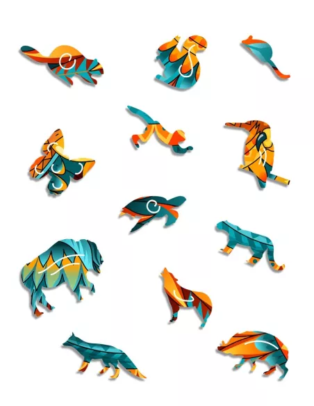 Eagle Wooden Puzzle Premium