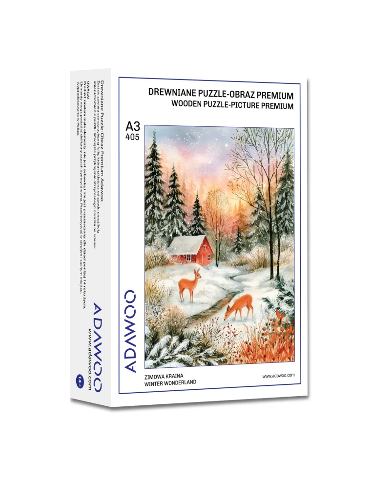 Winter Wonderland Premium Wooden Puzzles
