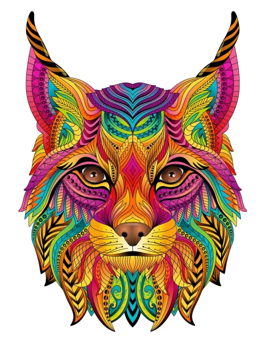 Lynx Wooden Puzzle Premium