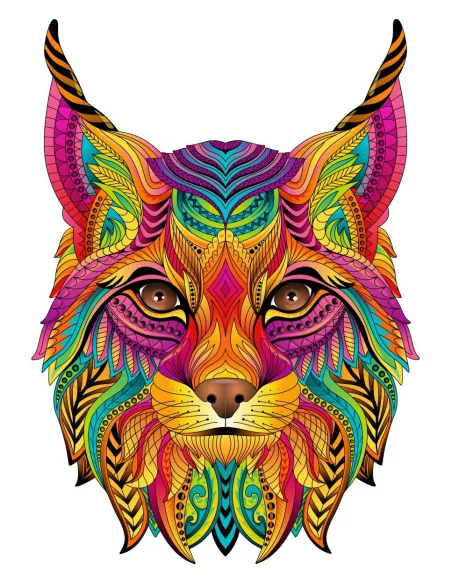 Lynx Wooden Puzzle Premium