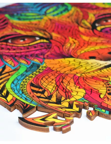 Ryś – dřevěné puzzle Premium
