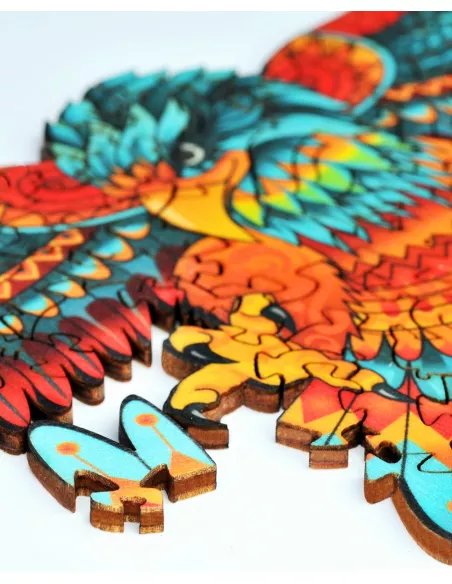 Orzeł Drewniane Puzzle Premium