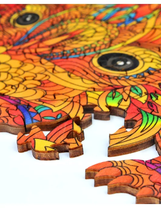 Hedgehog Wooden Puzzle Premium 2