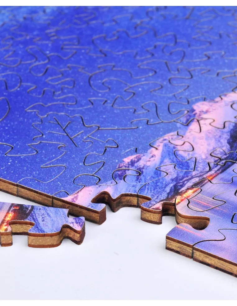 Droga Mleczna Drewniane Puzzle Premium