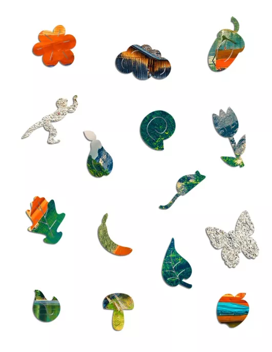 Łódki Drewniane Puzzle Premium 2