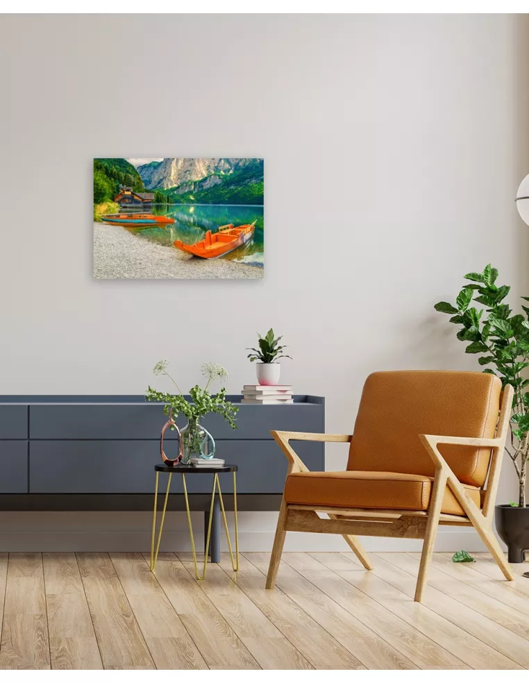 Dřevěné čluny – puzzle Premium