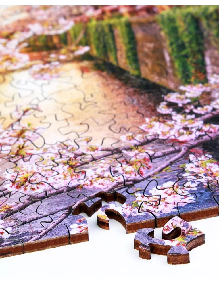 Sakura – dřevěné puzzle Premium