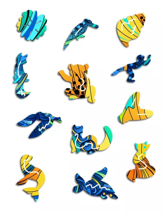 Dragonfly Wooden Puzzle Premium 2