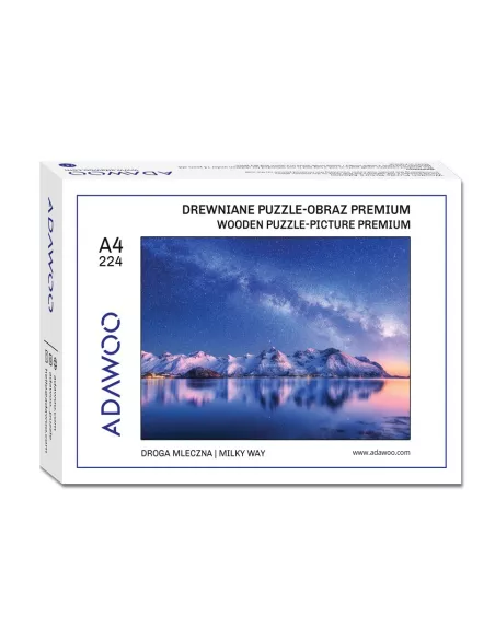 Mléčná dráha – dřevěné puzzle Premium