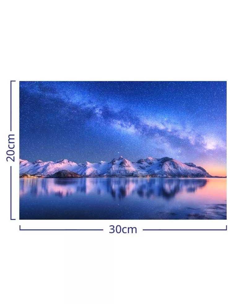 Milky Way Wooden Puzzle Premium