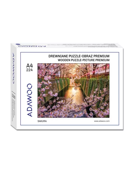 Sakura – dřevěné puzzle Premium