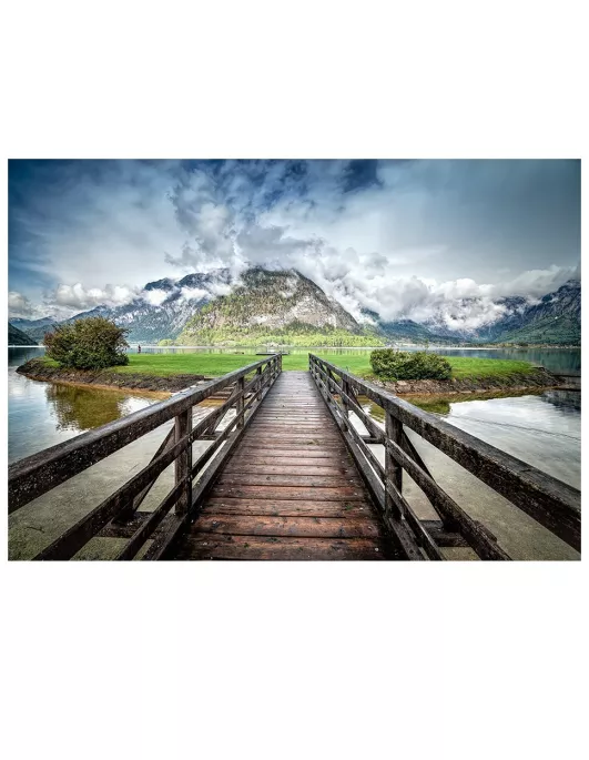 Bridge Wooden Puzzle Premium