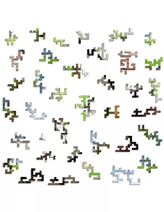 Most – dřevěné puzzle Premium 2