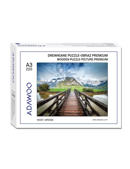 Most – dřevěné puzzle Premium