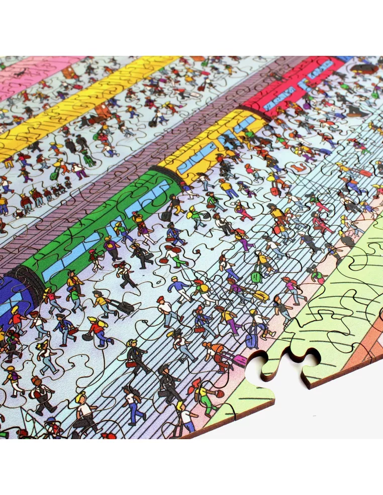 Adawoo City Wooden Puzzle Premium