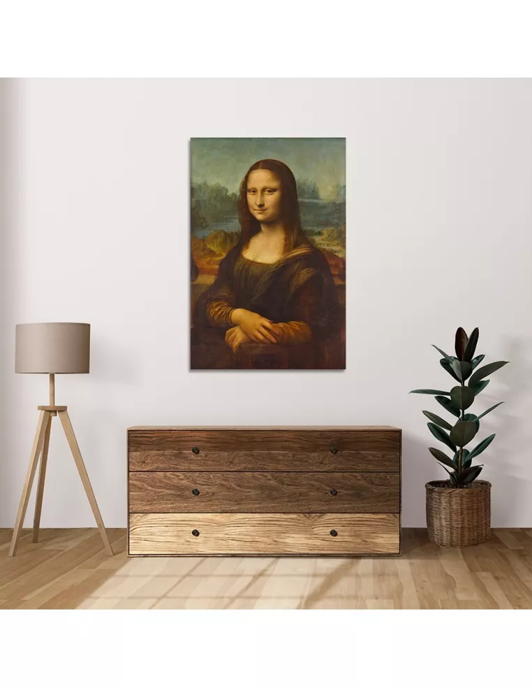 Mona Lisa Drewniane Puzzle Premium