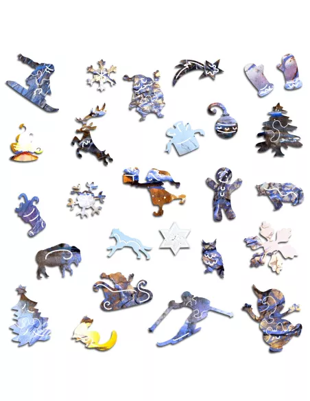 Winter Story Wooden Puzzle Premium