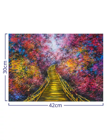 Journey to the unknown Wooden Puzzle Premium