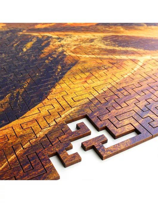 Horské vrcholy – dřevěné puzzle Premium 2