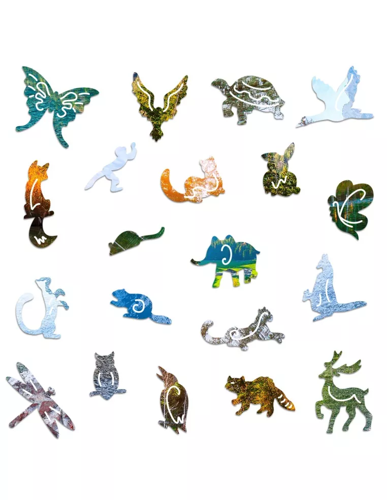 Jezioro Hintersee Drewniane Puzzle...