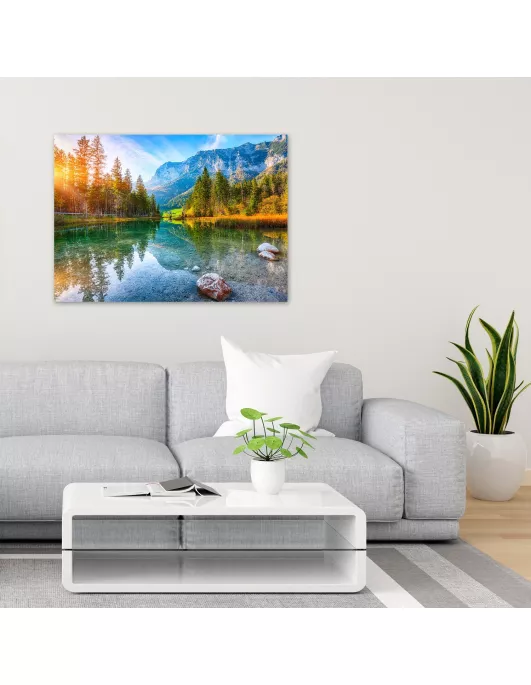 Jezero Hintersee – dřevěné puzzle Premium 2