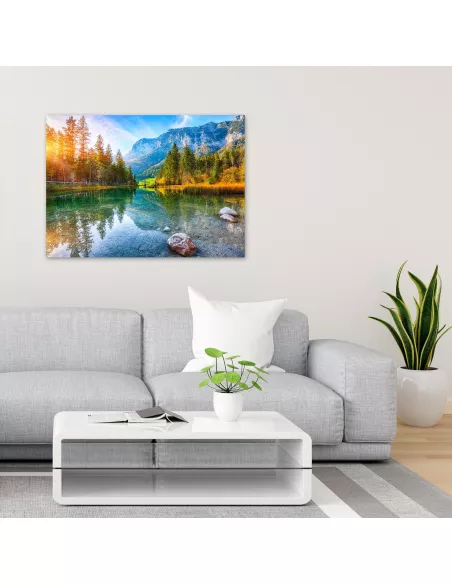 Jezioro Hintersee Drewniane Puzzle Premium