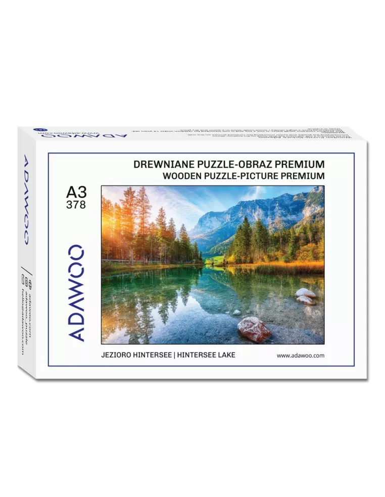 Jezioro Hintersee Drewniane Puzzle...