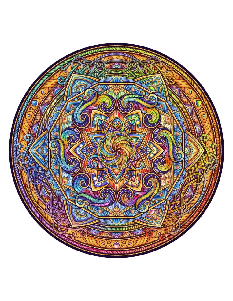 Mandala – Dokonalá harmonie – Dřevěné...