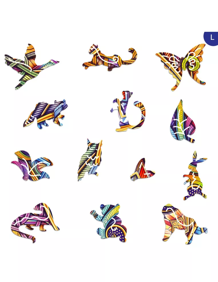 Mandala Doskonała harmonia Drewniane...