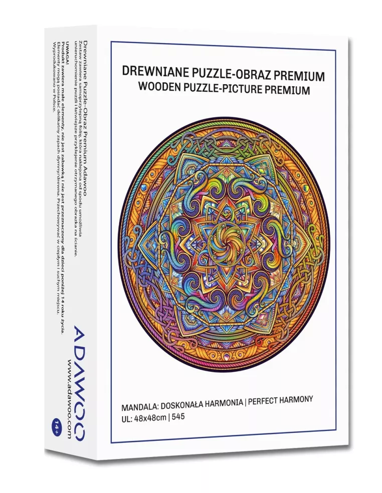 Mandala Doskonała harmonia Drewniane...