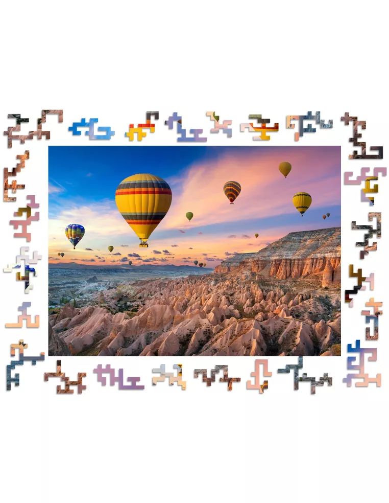 Cappadocia at sunrise Wooden Puzzle...