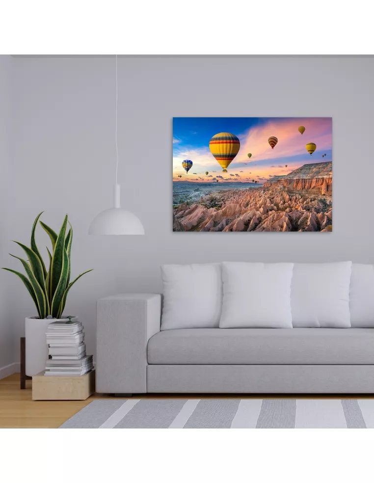 Kapadocja o wschodzie słońca...