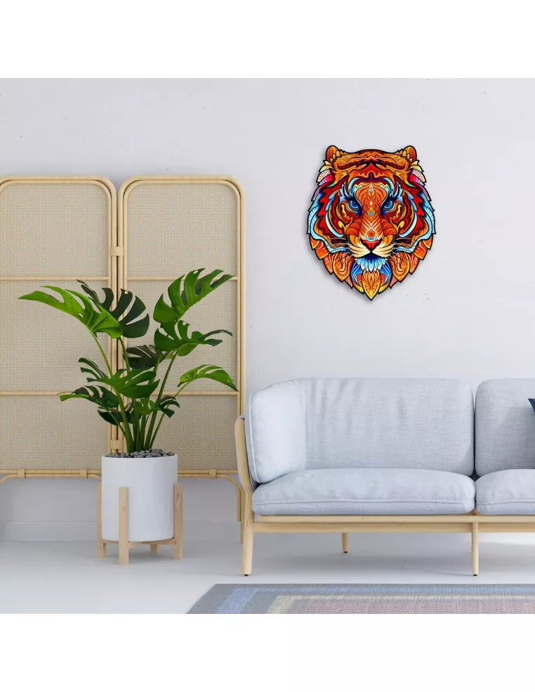 Tiger Wooden Puzzle Premium