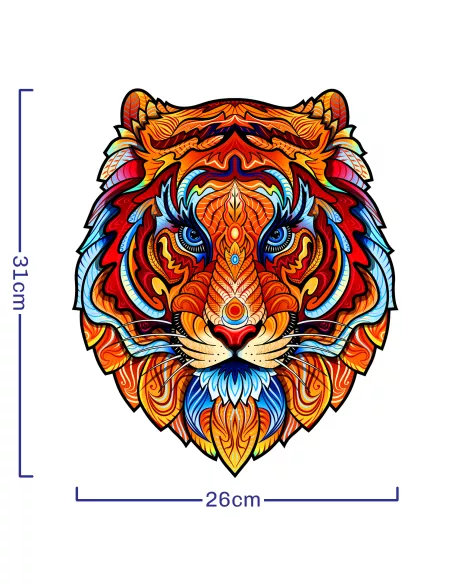Tiger Wooden Puzzle Premium