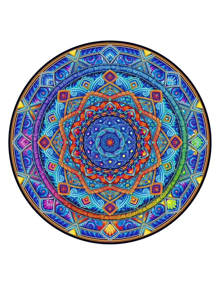 Mandala Unwavering calm Wooden Puzzle...
