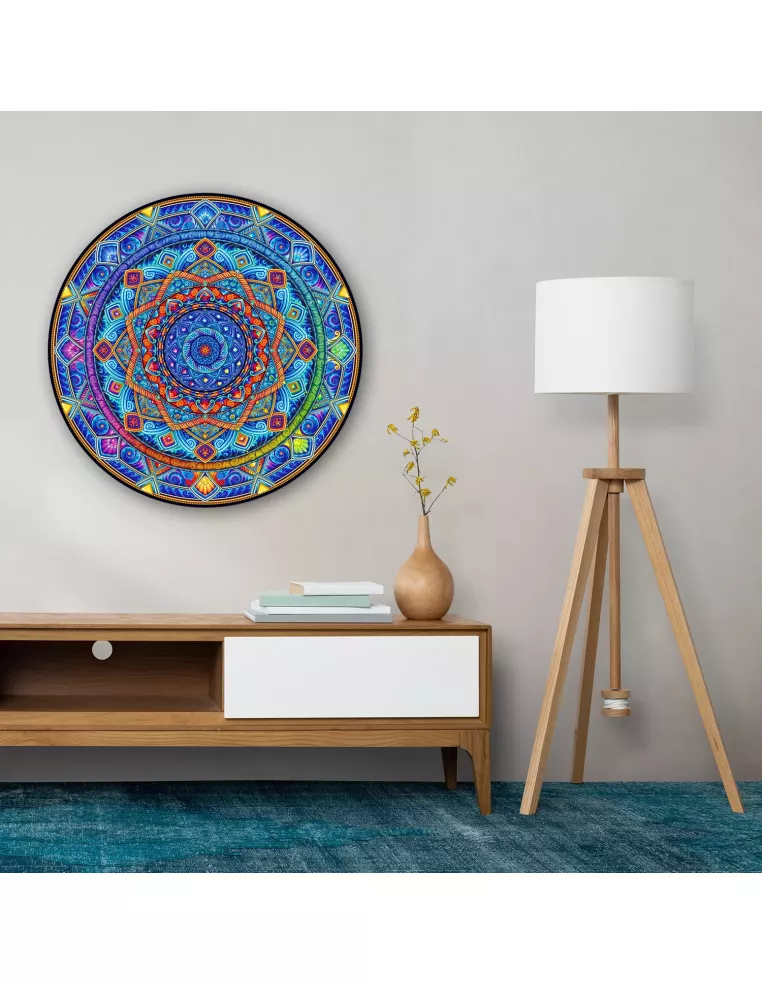 Mandala Niezachwiany spokój Drewniane...